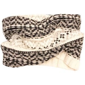 Gap lambs Wool alpaca Blend Fair isle knit scarf